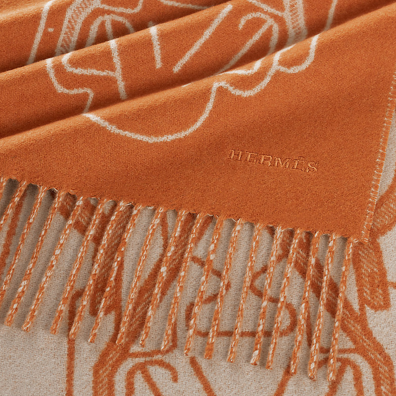 【洗練されたデザイン】HERMES Tissage Equestre muffler 洗練されたデザイン】HERMES Tissage Equestre muffler (HERMES
